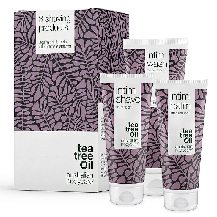 Australian Bodycare 3-Step Intimate Shaving Kit For Smooth Skin Without Irritation, Redness & Ingrown Hairs 250 ml