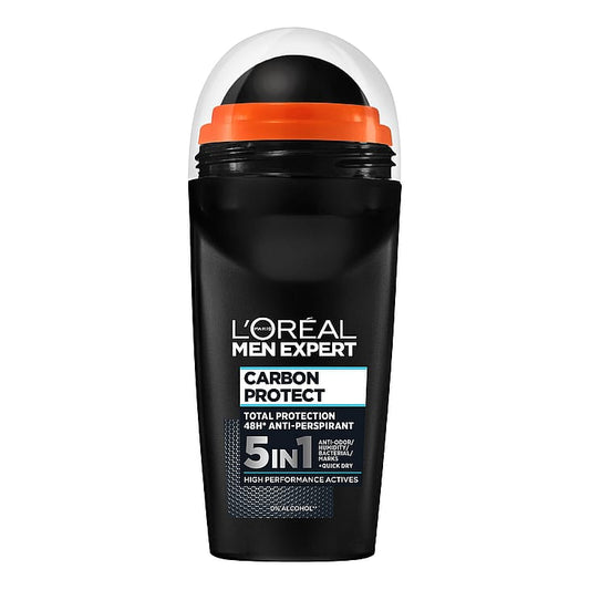 L'Oréal Paris Men Expert Carbon Protect Total Protection 48H Anti-Perspirant Deodorant Roll On 50 ml