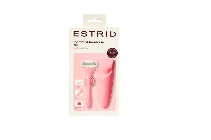 Estrid Razor & Case Set Ribbon
