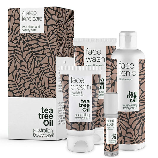 Australian Bodycare 4-Step Face Care Kit For Blackheads, Pimples And Blemishes 250 ml