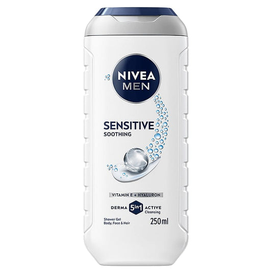 NIVEA Sensitive Shower Gel For Men 252 ml